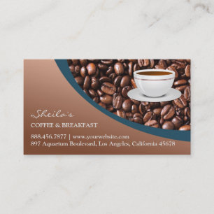 Coffee Beans Business Card