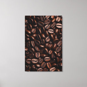 Coffee Beans Canvas Print