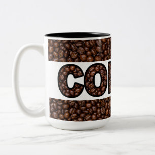 Coffee Beans Coffee Two-Tone Coffee Mug
