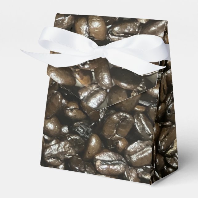 Coffee Beans Favor Box (Front Side)