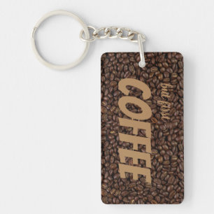 Coffee Beans Keychain