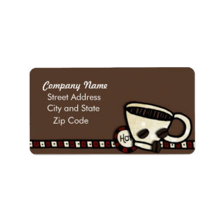 Coffee Beans Label