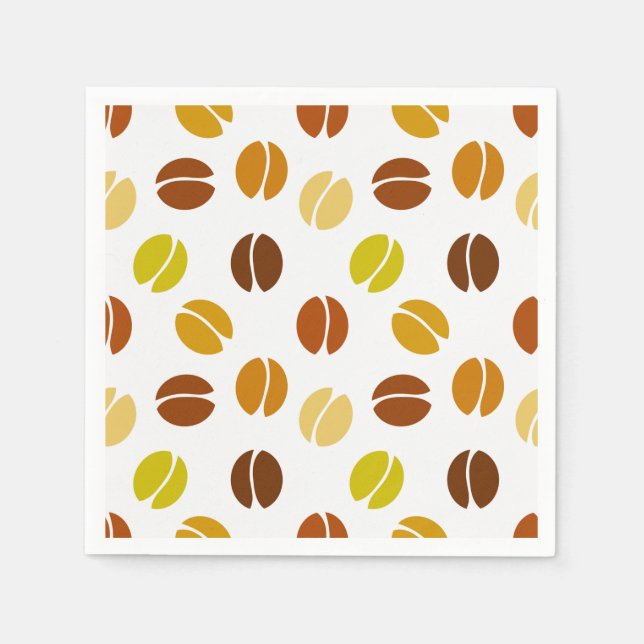 Coffee beans napkin (Front)