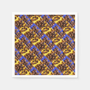 Coffee Beans Napkin