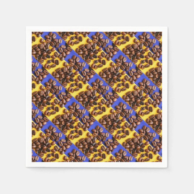 Coffee Beans Napkin (Front)