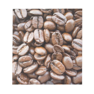 Coffee beans notepad