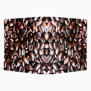 Coffee Beans Pattern - Dark Roast Binder