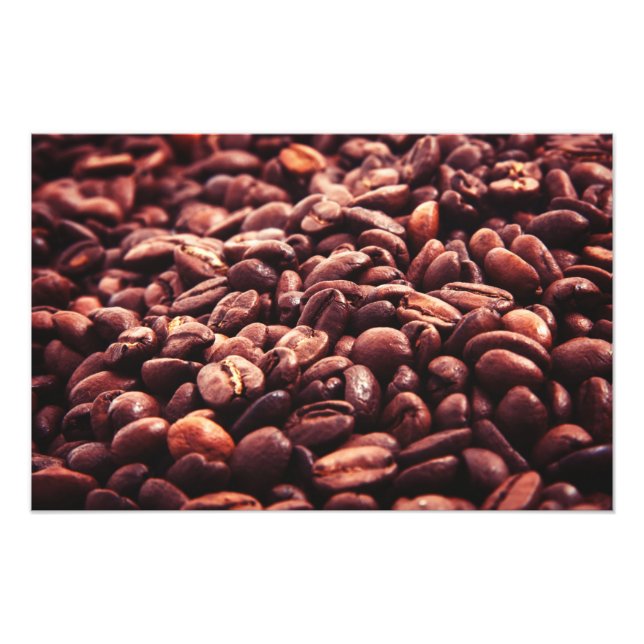Coffee beans photo print (Front)