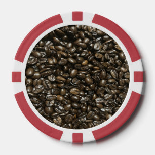 Coffee Beans Poker Chips