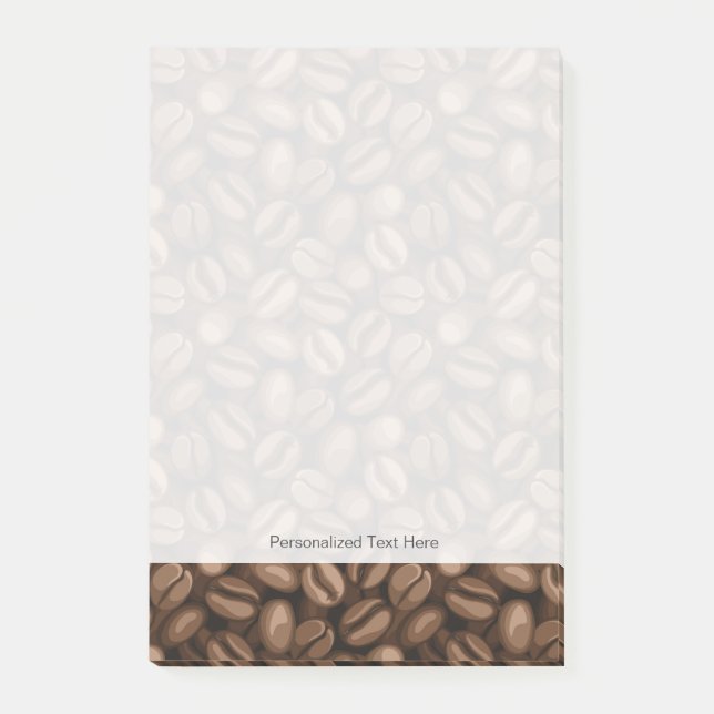 Coffee beans post-it notes (Front)
