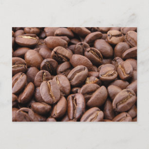 Coffee Beans Postcard