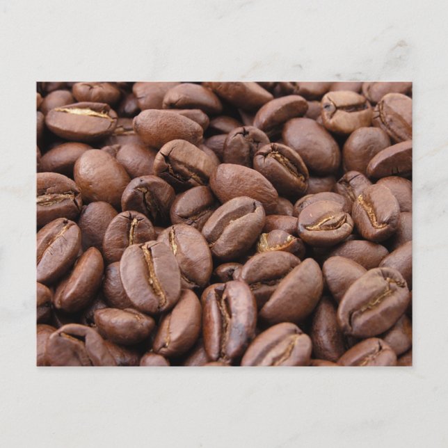 Coffee Beans Postcard (Front)