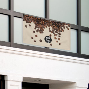 Coffee Beans Professional Business Logo  Banner