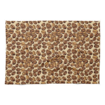 Coffee Beans Rustic Vintage Pattern No4