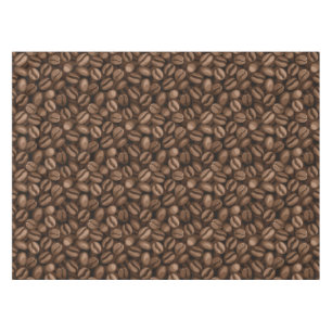 Coffee beans tablecloth