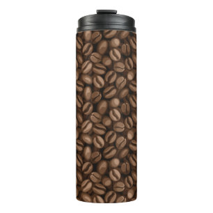 Coffee beans thermal tumbler