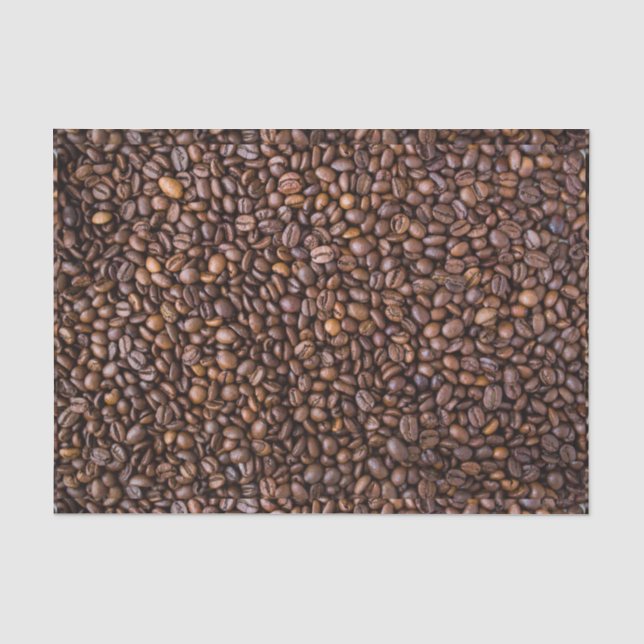 Coffee beans!  tissue paper (Front)