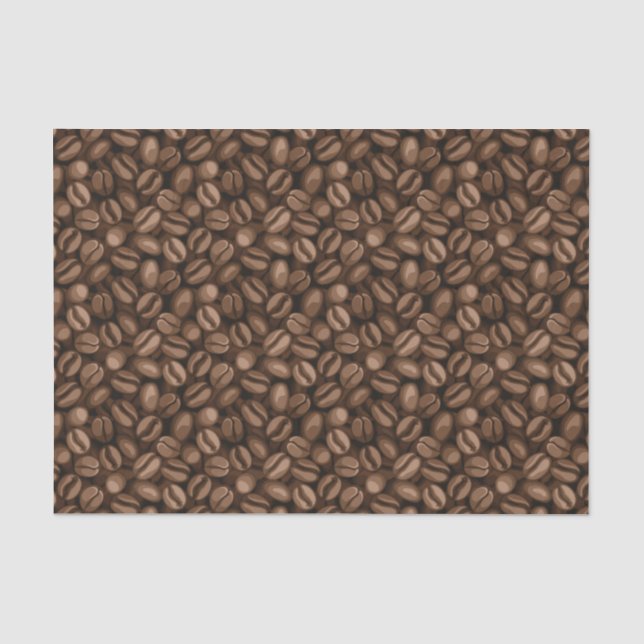 Coffee beans tissue paper (Front)