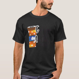 Coffee Because Adulting is Hard Cute Adult ish Quo T-Shirt