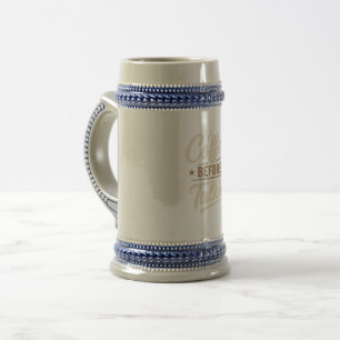 👉 Coffee Before Talkie – Funny Coffee Lover Beer Stein