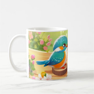 coffee birds mug