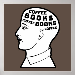Coffee & Books Poster