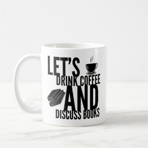 Coffee Books Reading Mug