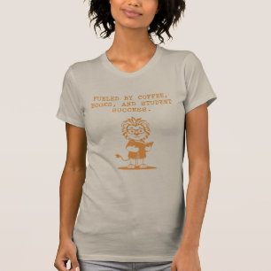 Coffee Books Student Success Educator Life T-Shirt