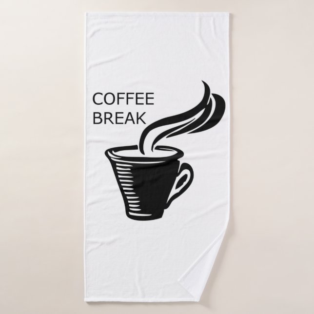 Coffee Break Bath Towel (Bath Towel)