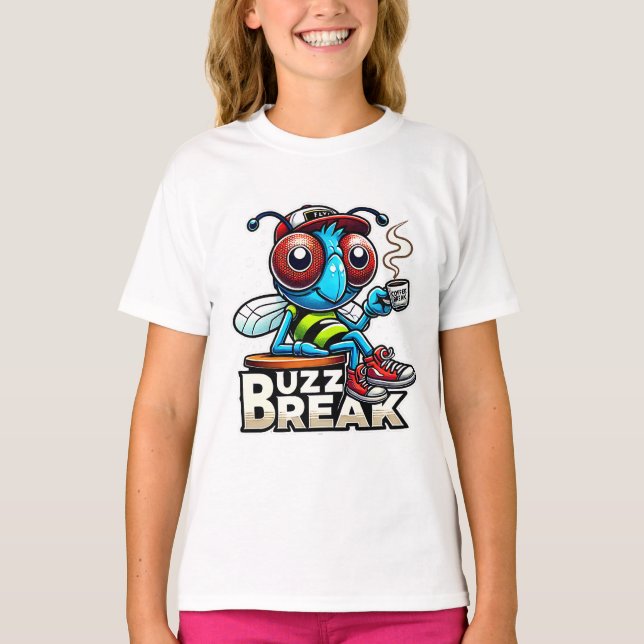 Coffee Break Buzz T-Shirt (Front)