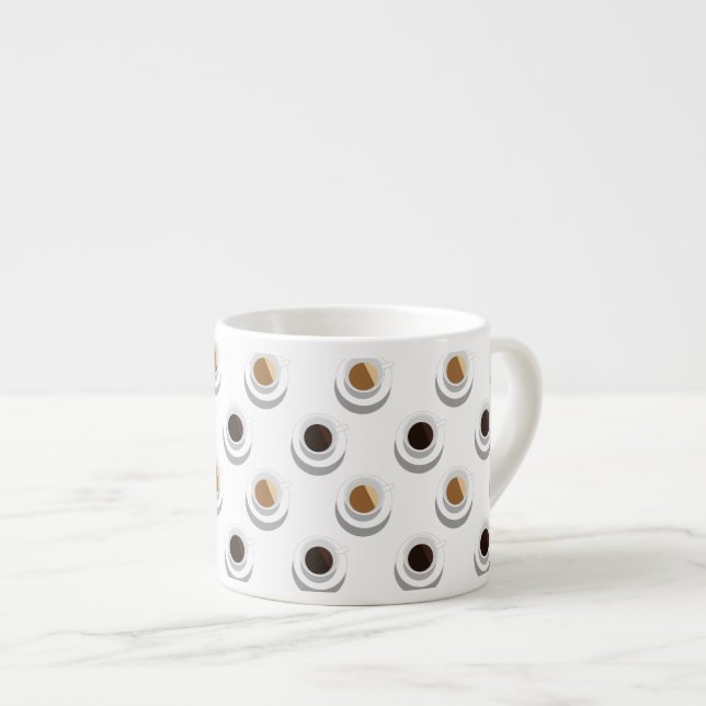 Coffee break. espresso cup (Front Right)