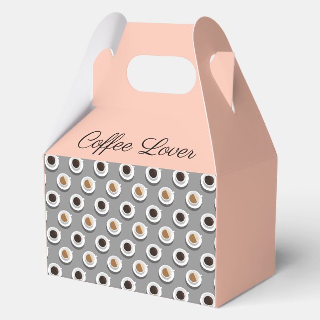 Coffee break. favor box (Front)