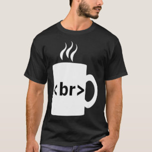 Coffee Break JavaScript Computer Science Programme T-Shirt