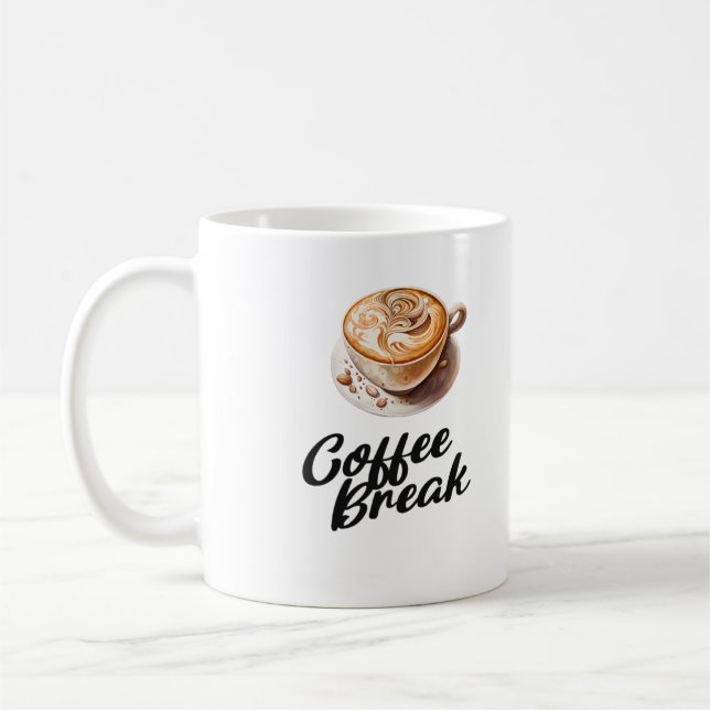 Coffee Break Mug (Left)