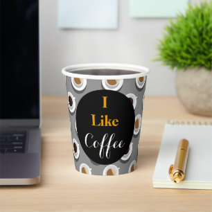 Coffee break. paper cups