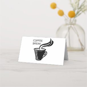 Coffee Break Place Card