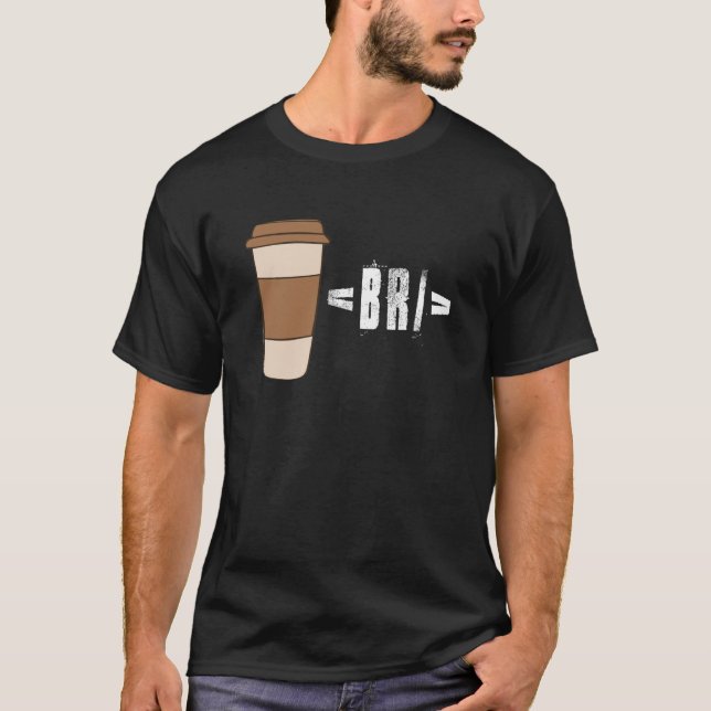 Coffee Break Software Developer Computer Coding Co T-Shirt (Front)