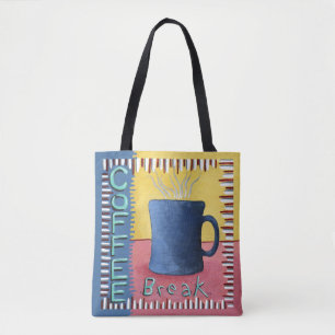 Coffee Break Tote Bag