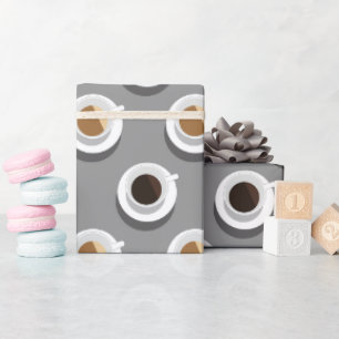 Coffee break. wrapping paper
