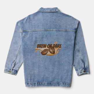Coffee - Brew or Dare Denim Jacket
