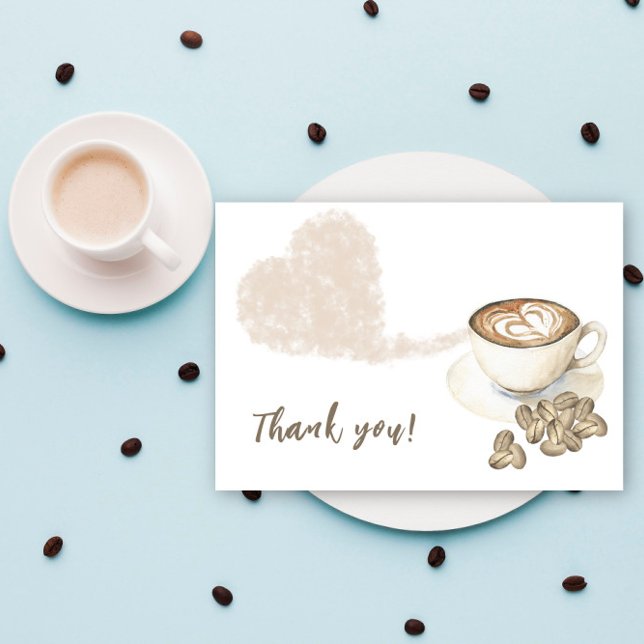 Coffee brewing Baby shower Thank you  (Creator Uploaded)