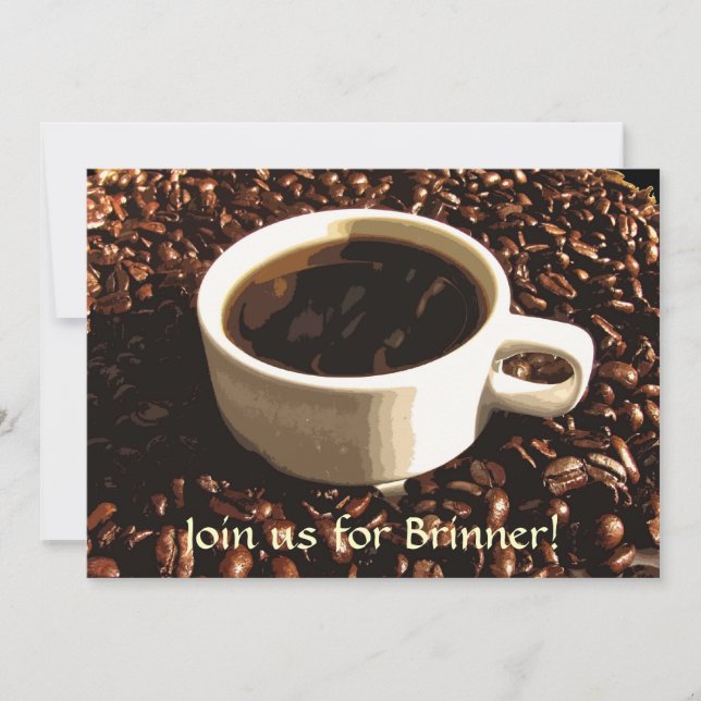 Coffee Brinner Invitation (Front)
