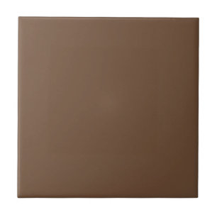 Coffee Brown Solid Colour  Tile