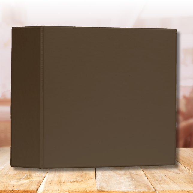 Coffee Brown Solid Colour | Trendy Colour  Binder (Creator Uploaded)