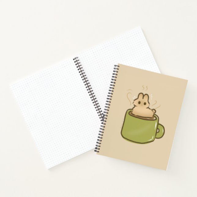 Coffee bunny  notebook (Inside)