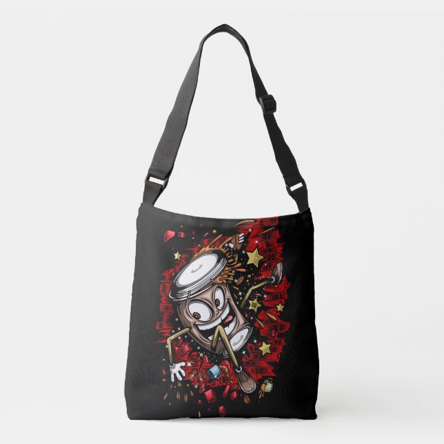 Coffee Burst Crossbody Bag (Front)