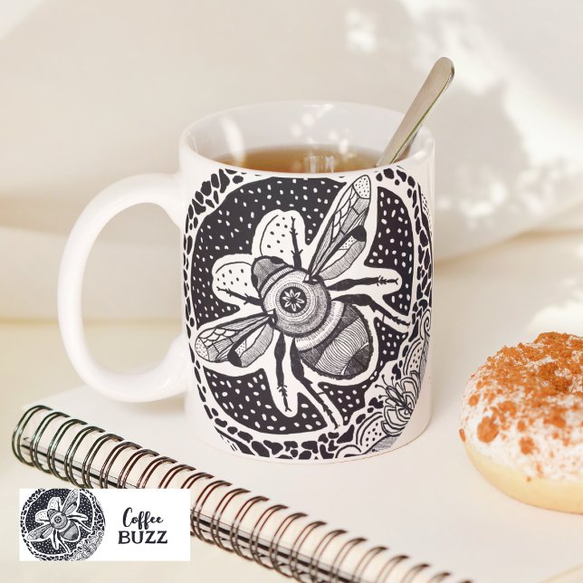 Coffee Buzz Bumble Bee Mug (Creator Uploaded)
