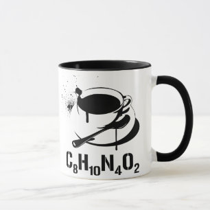 Coffee C8H10N4O2 Mug