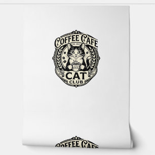 Coffee Cafe Cat Funny Cat Graphic - Coffee Cafe Ca Wallpaper