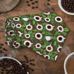 Coffee Cafe Latte Custom Necktie<br><div class="desc">This custom necktie is perfect for the coffee lover in your life! Featuring a unique and eye-catching design,  this tie is a stylish way to express their passion for the perfect cup. Whether it's for a special occasion or everyday wear,  this necktie makes a thoughtful and memorable gift.</div>